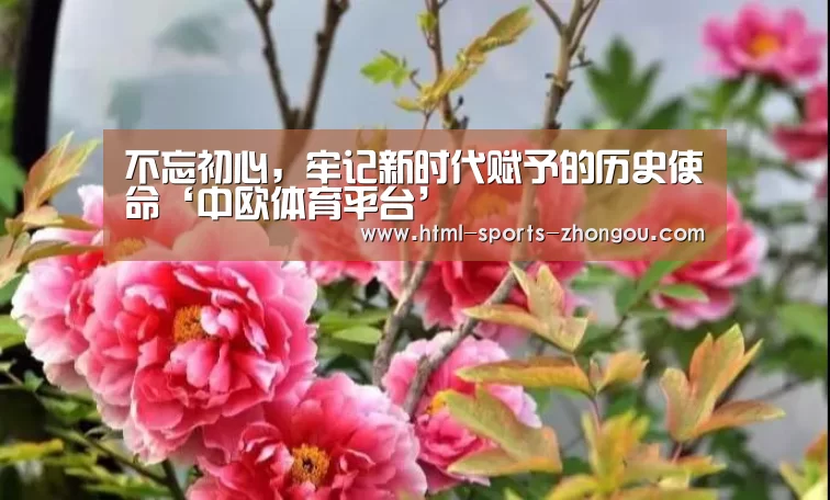 不忘初心,牢记新时代赋予的历史使命‘中欧体育平台’(图4) 中欧体育